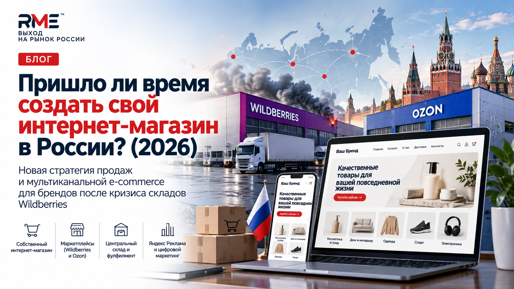 Пора ли запускать собственный интернет-магазин в России? (2026)